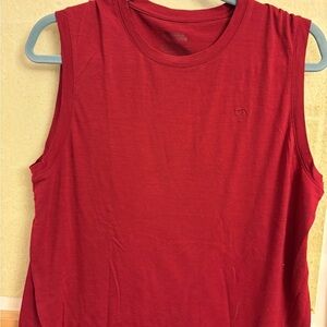 Fjallraven Sleeveless muscle tank women’s medium Red Top